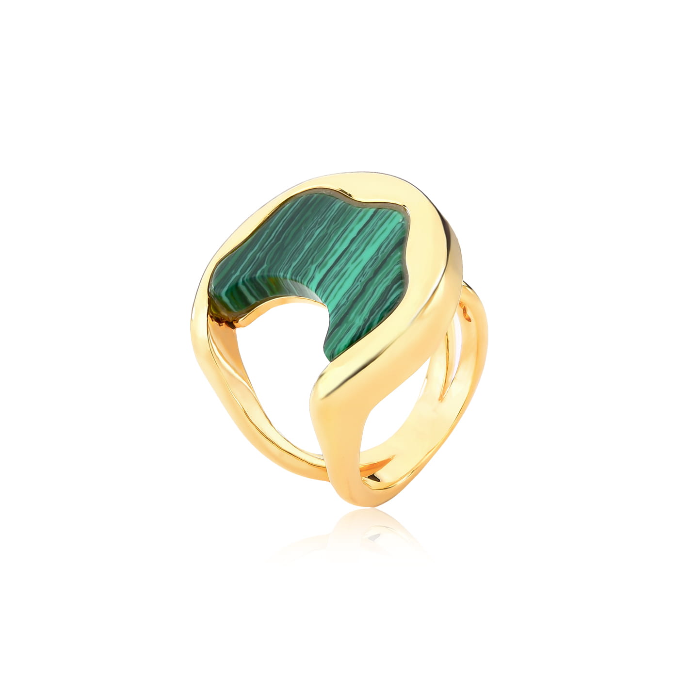 Luna Malachite Ring