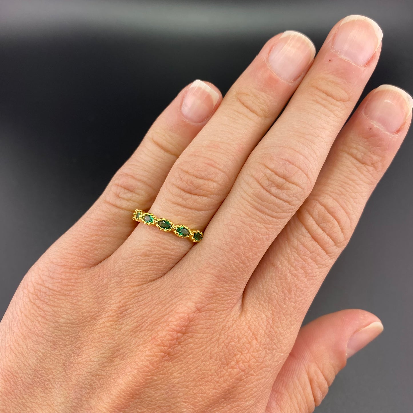 Spring Crown Ring