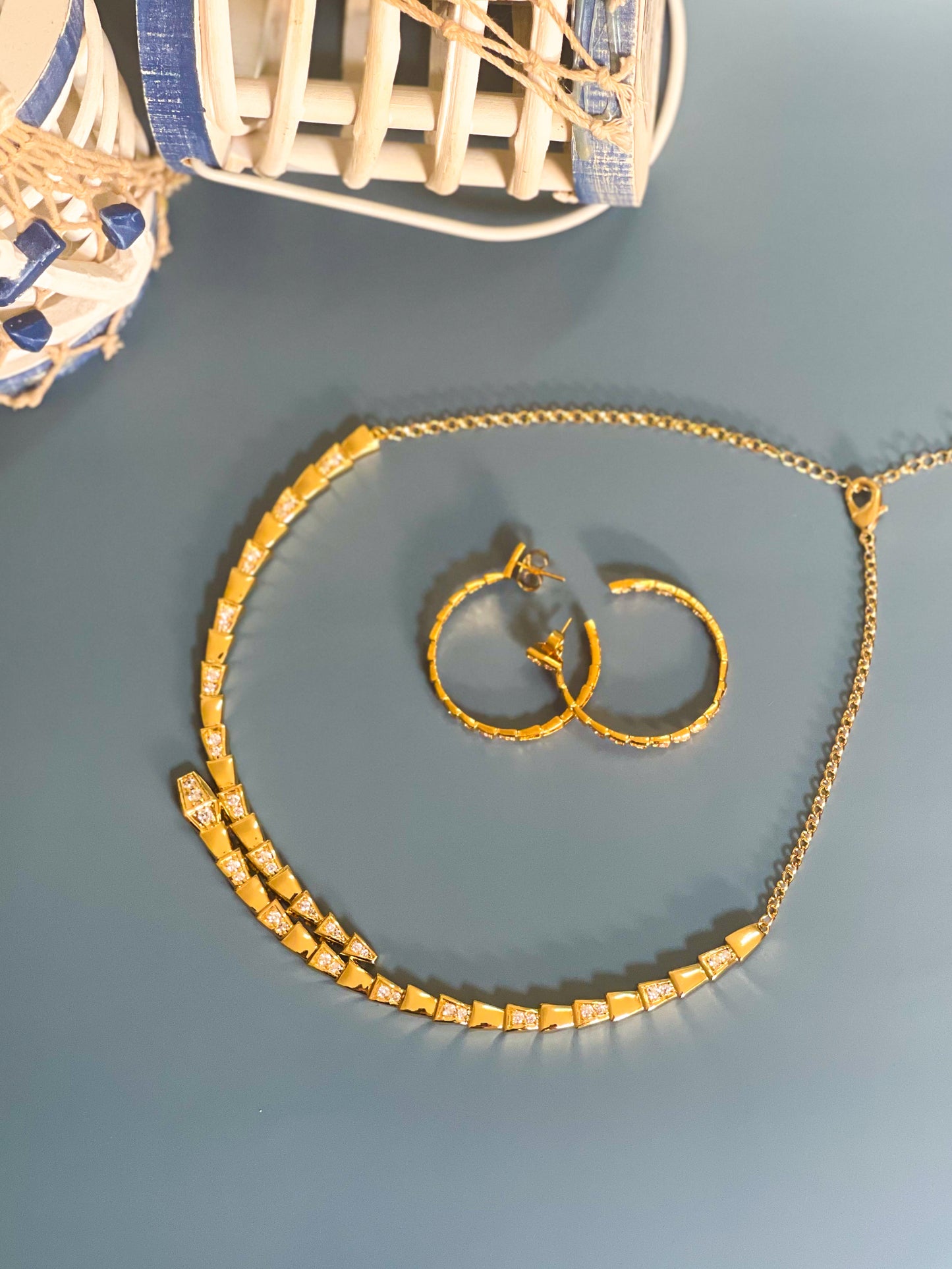 Egyptian Snake Necklace
