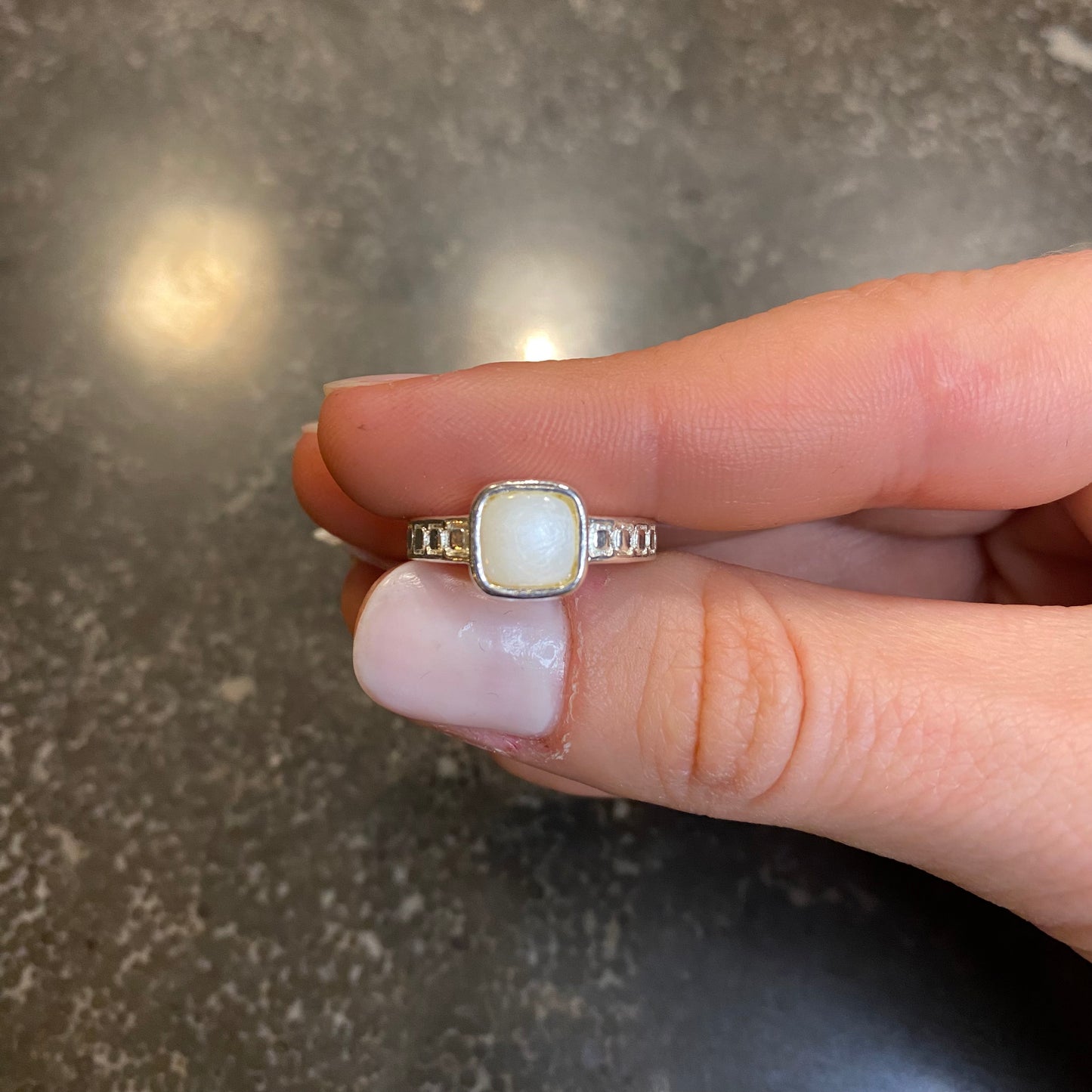 Mother of Pearl Ring
