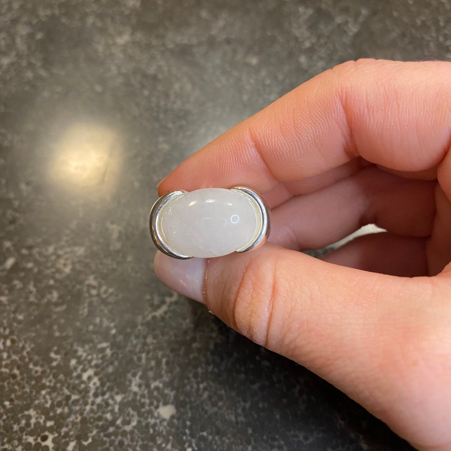 White Quartz Ring