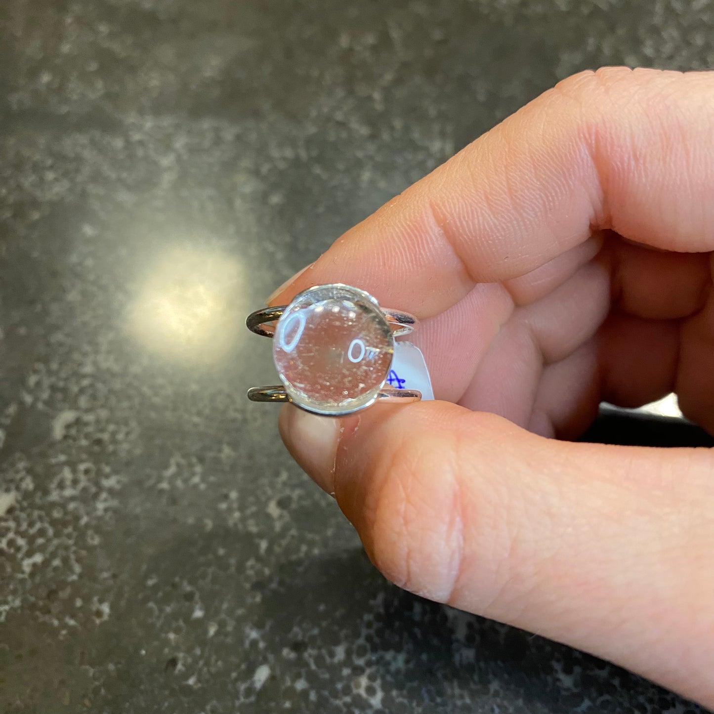Clear Quartz Ring
