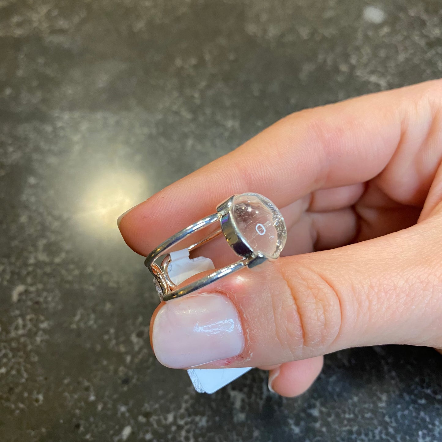 Clear Quartz Ring