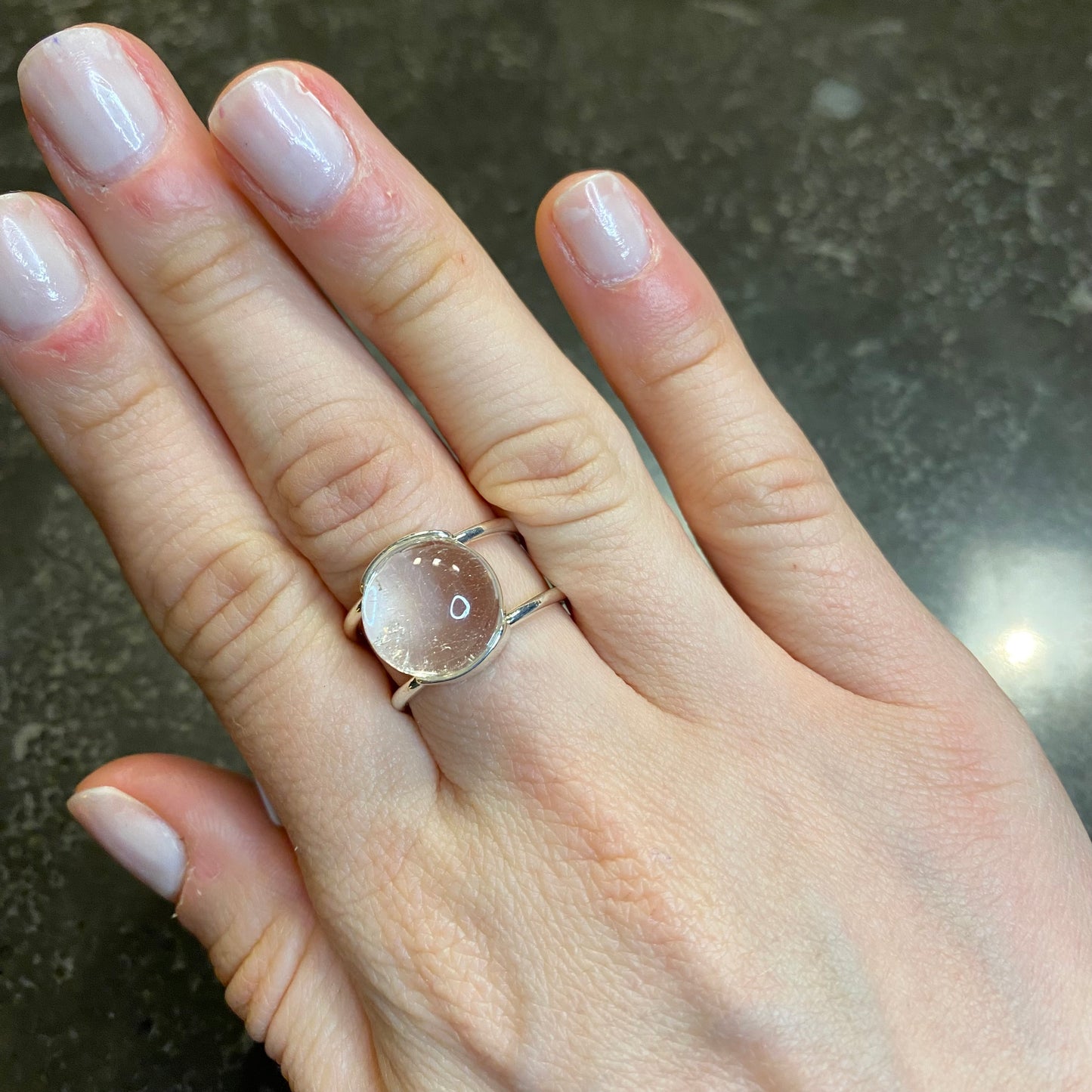 Clear Quartz Ring