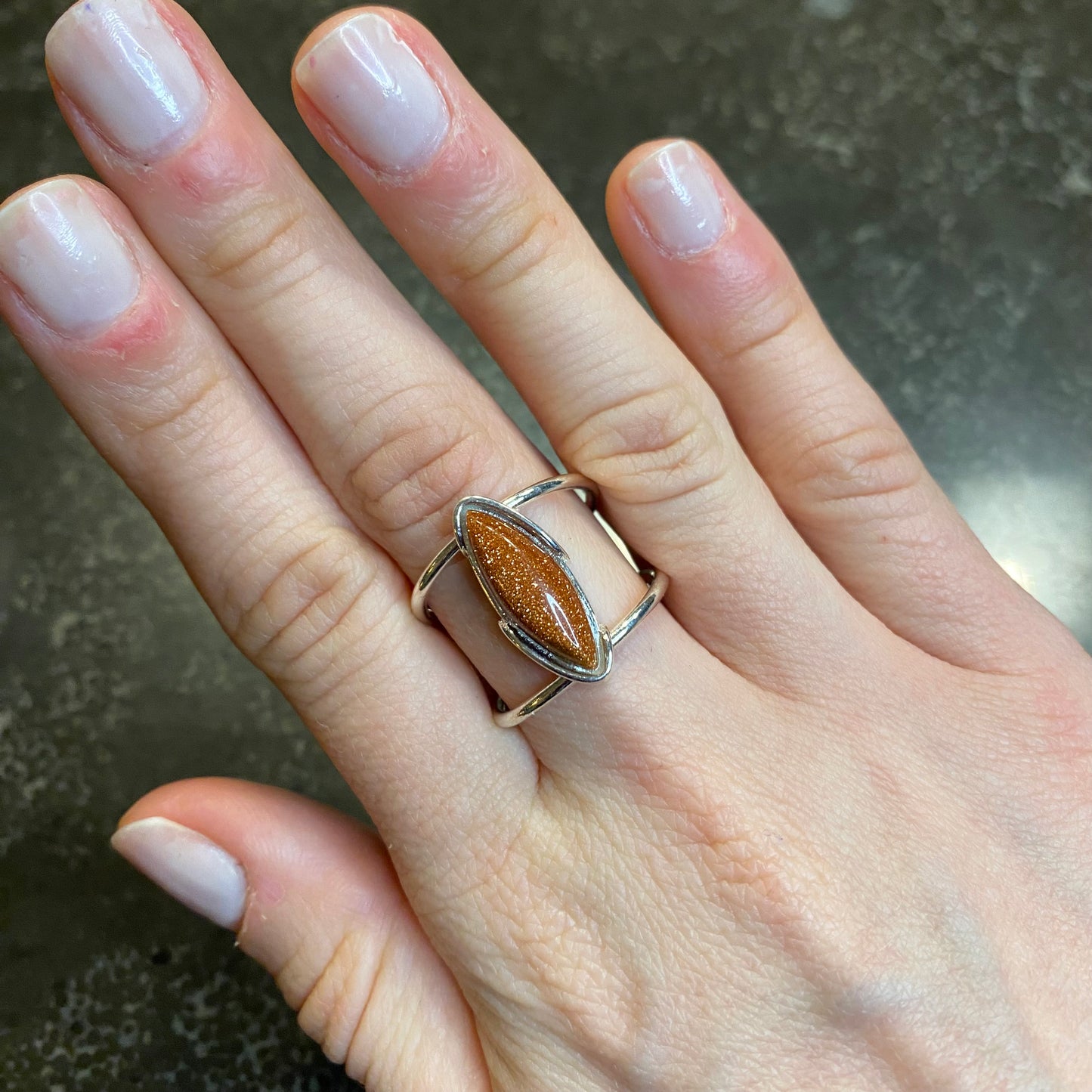Sunstone Ring