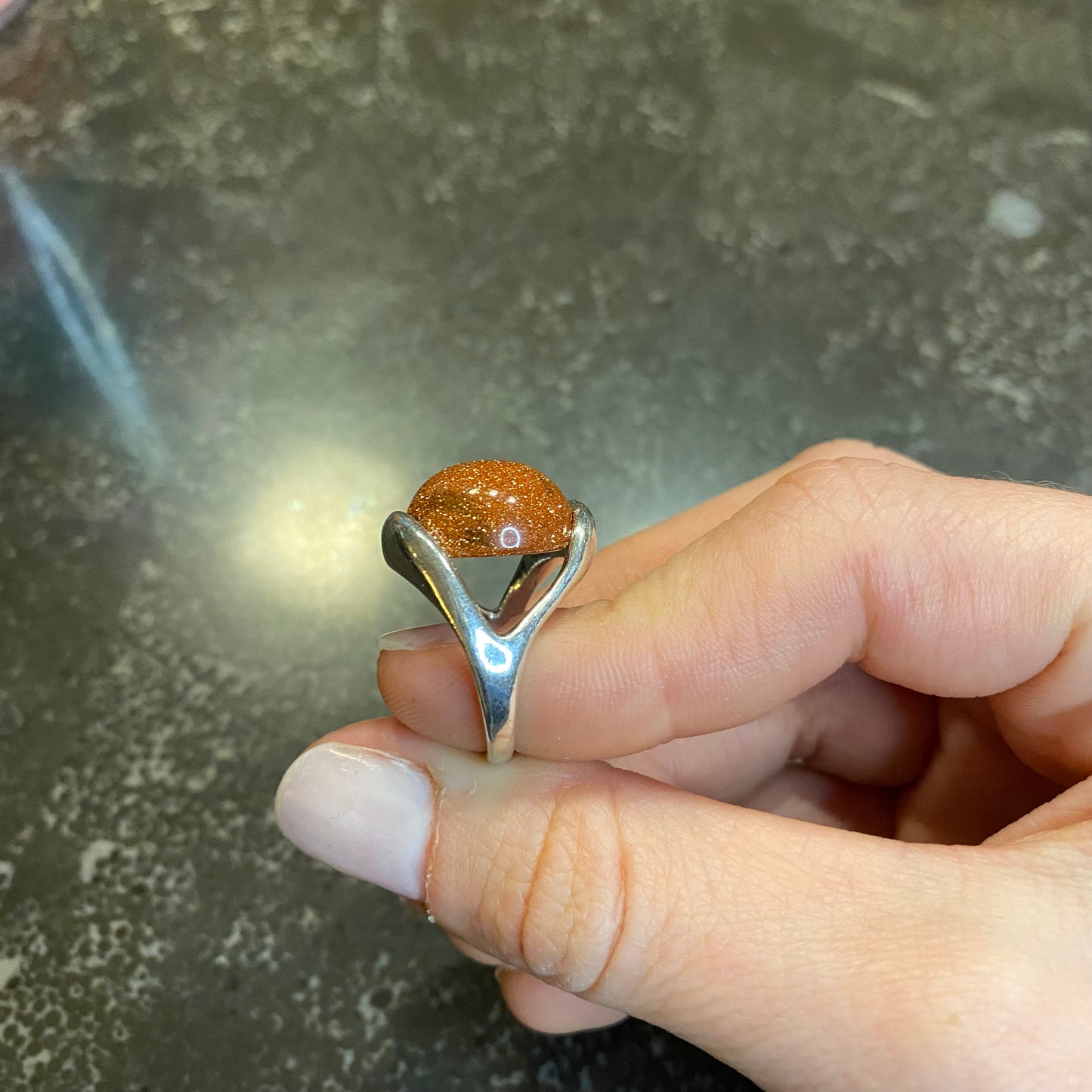 Sunstone Ring