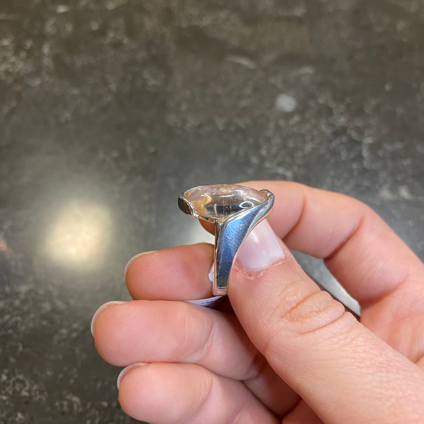 Clear Quartz Ring