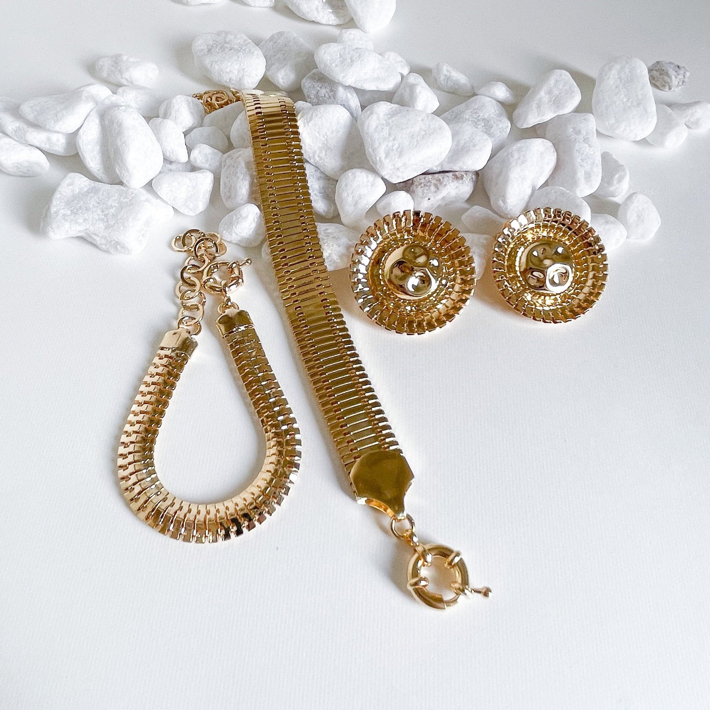 Straw Hat Earrings
