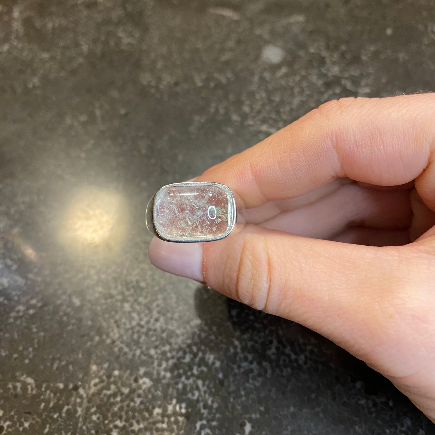 Clear Quartz Ring