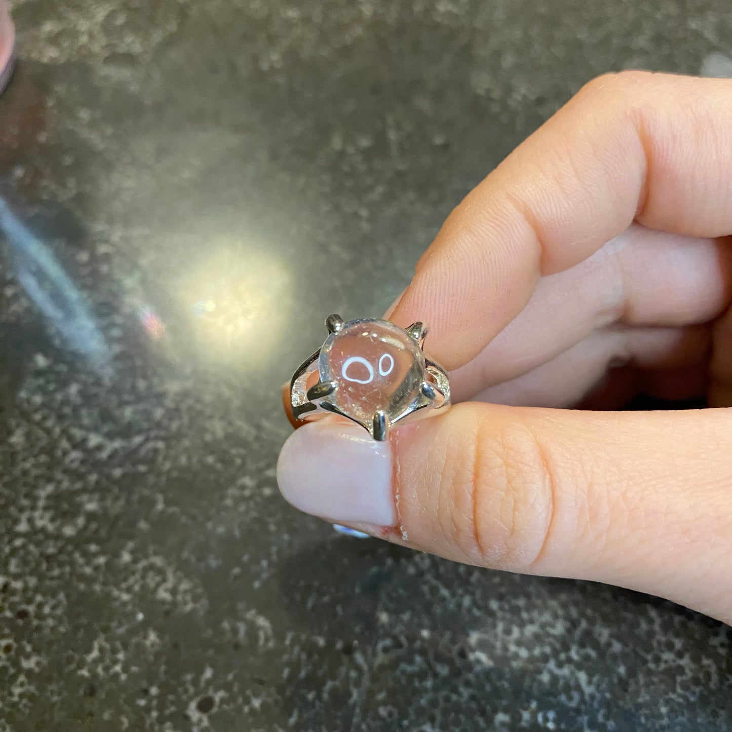 Polished Hug Ring
