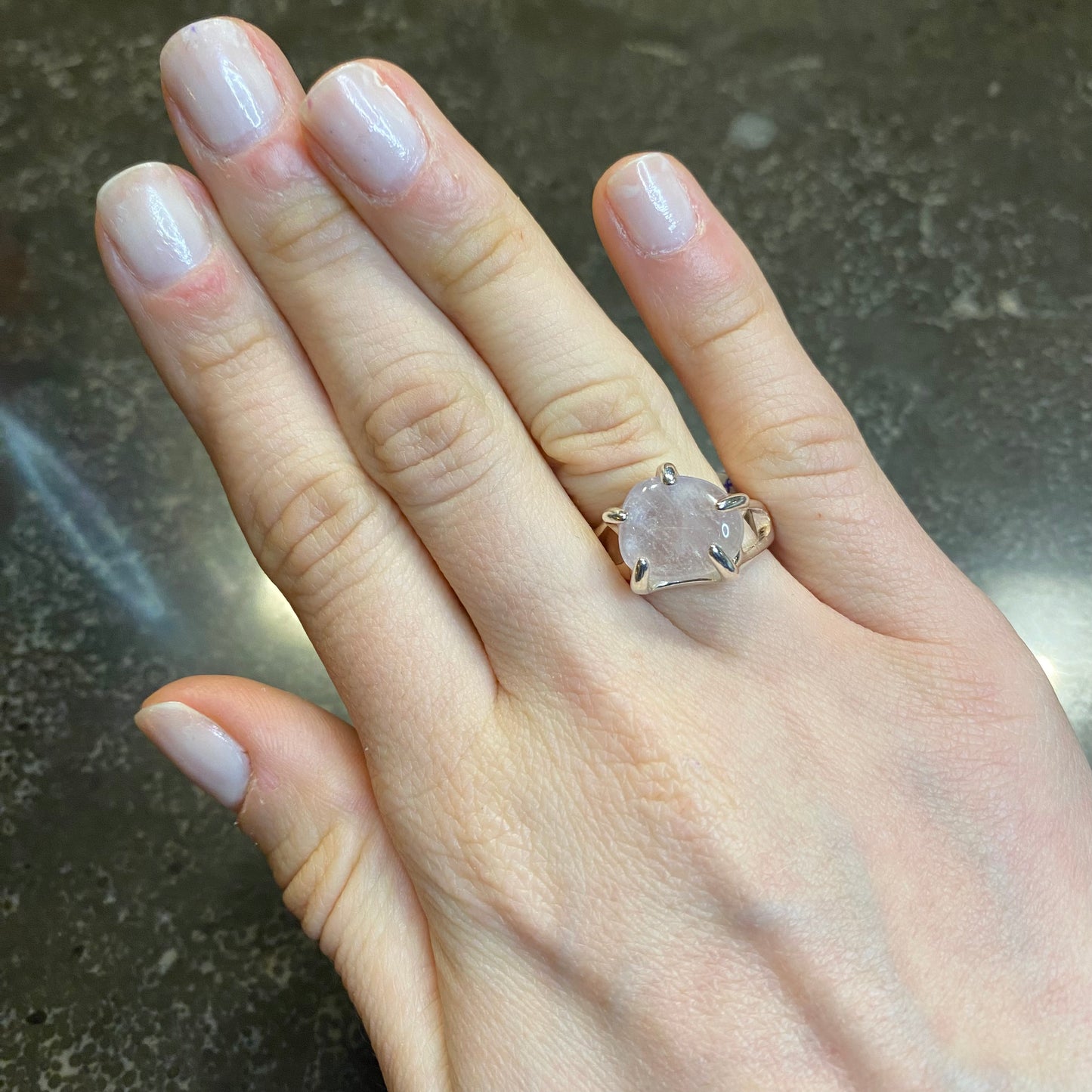 Polished Hug Ring