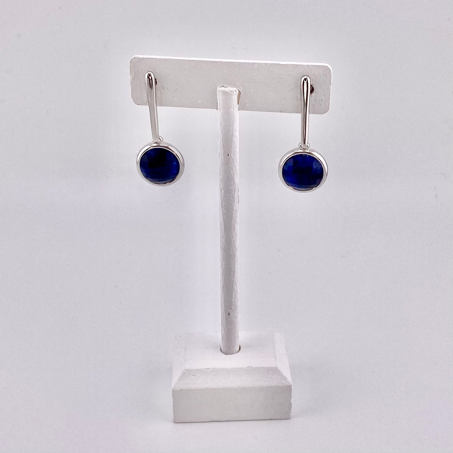 Faceted Sodalite Earrings