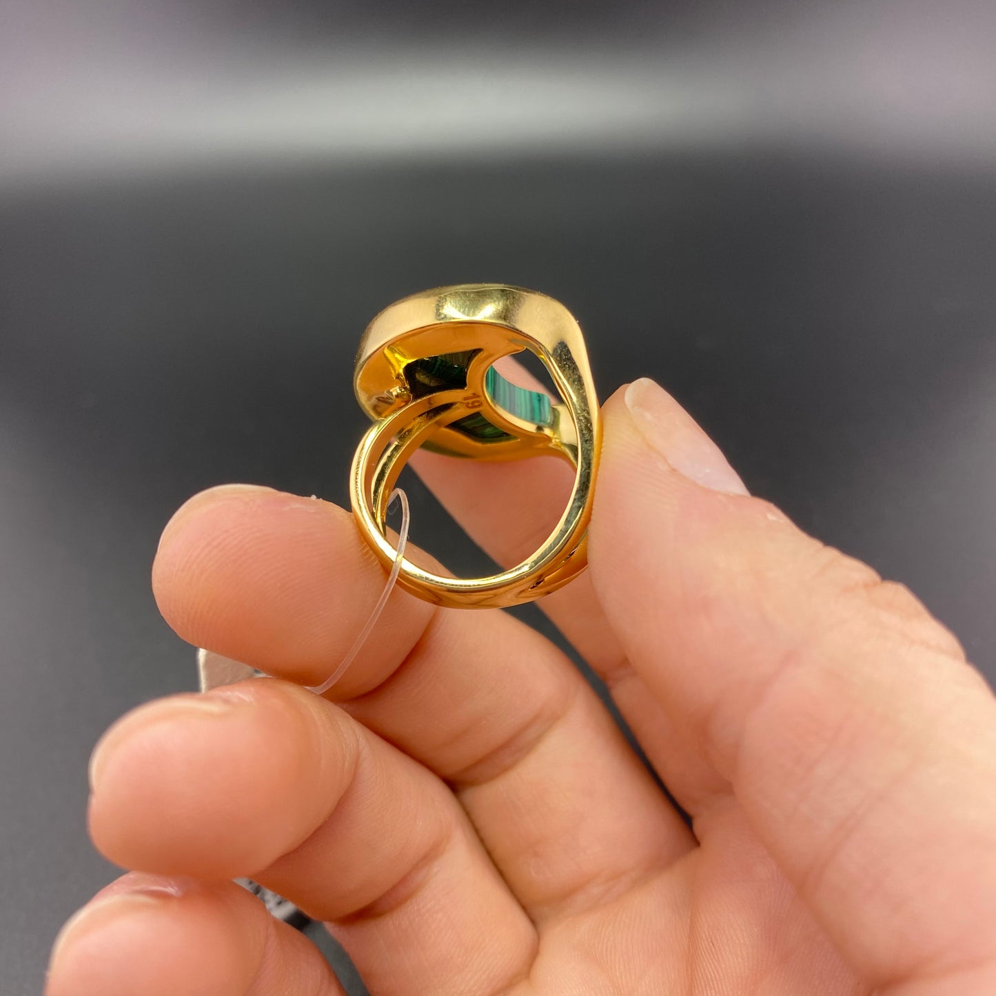 Luna Malachite Ring