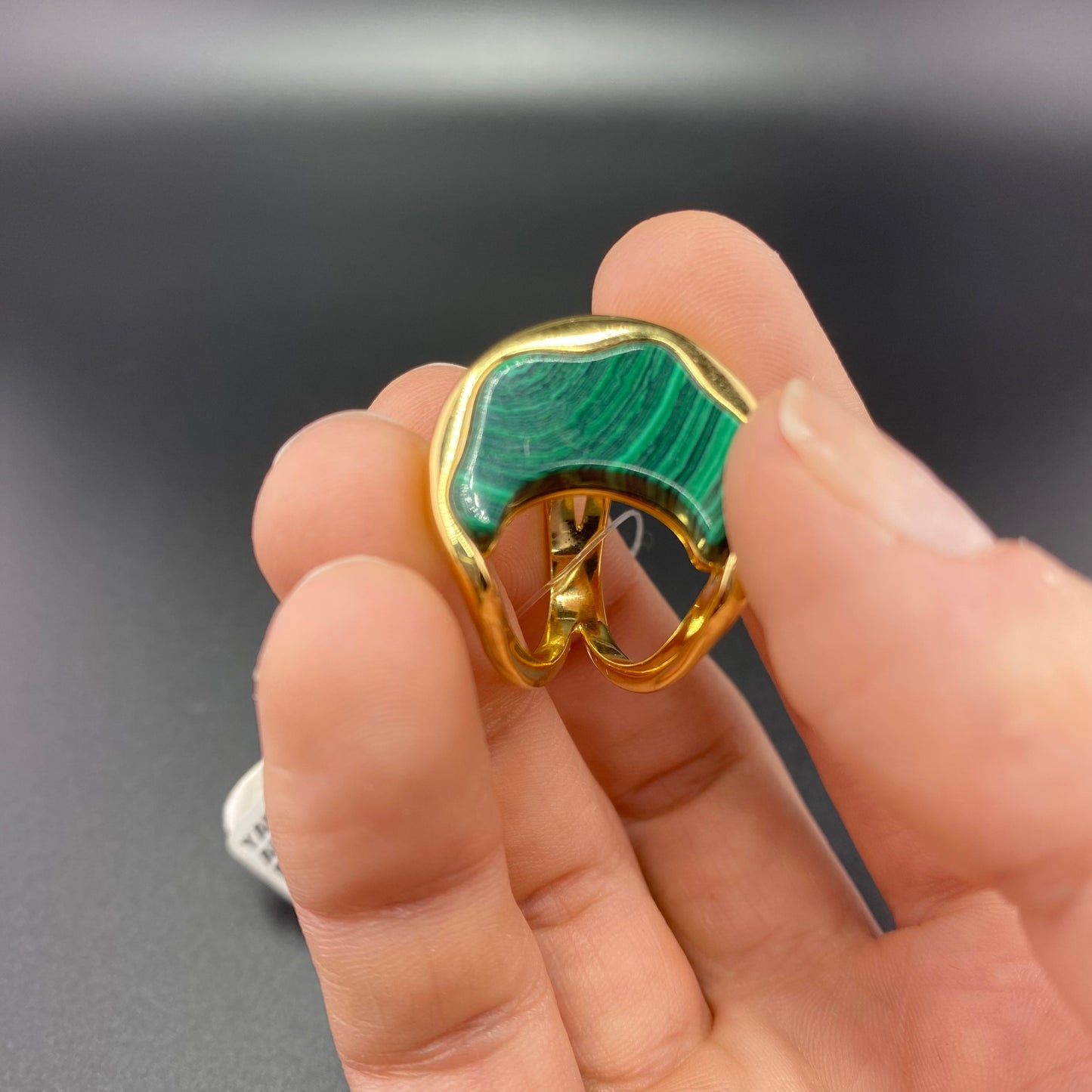 Luna Malachite Ring