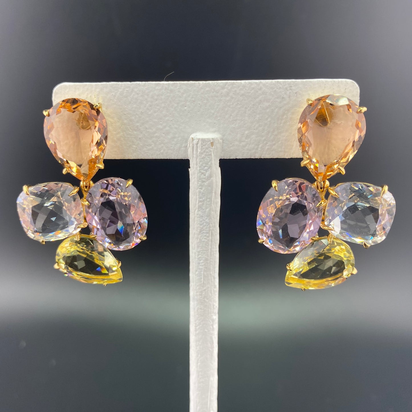 Eve 4 Stones Earring