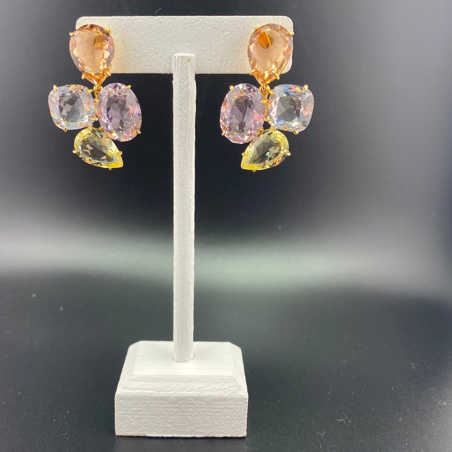 Eve 4 Stones Earring