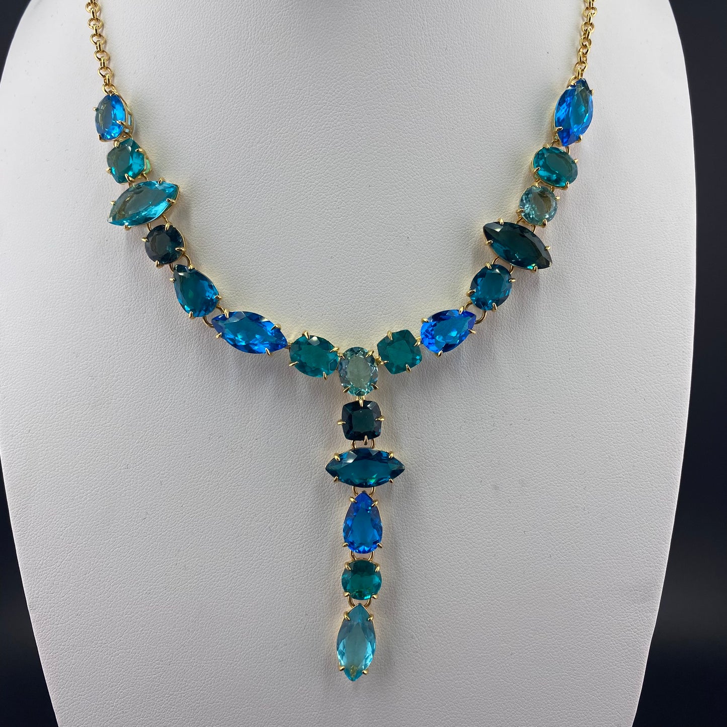 All Blue Necklace
