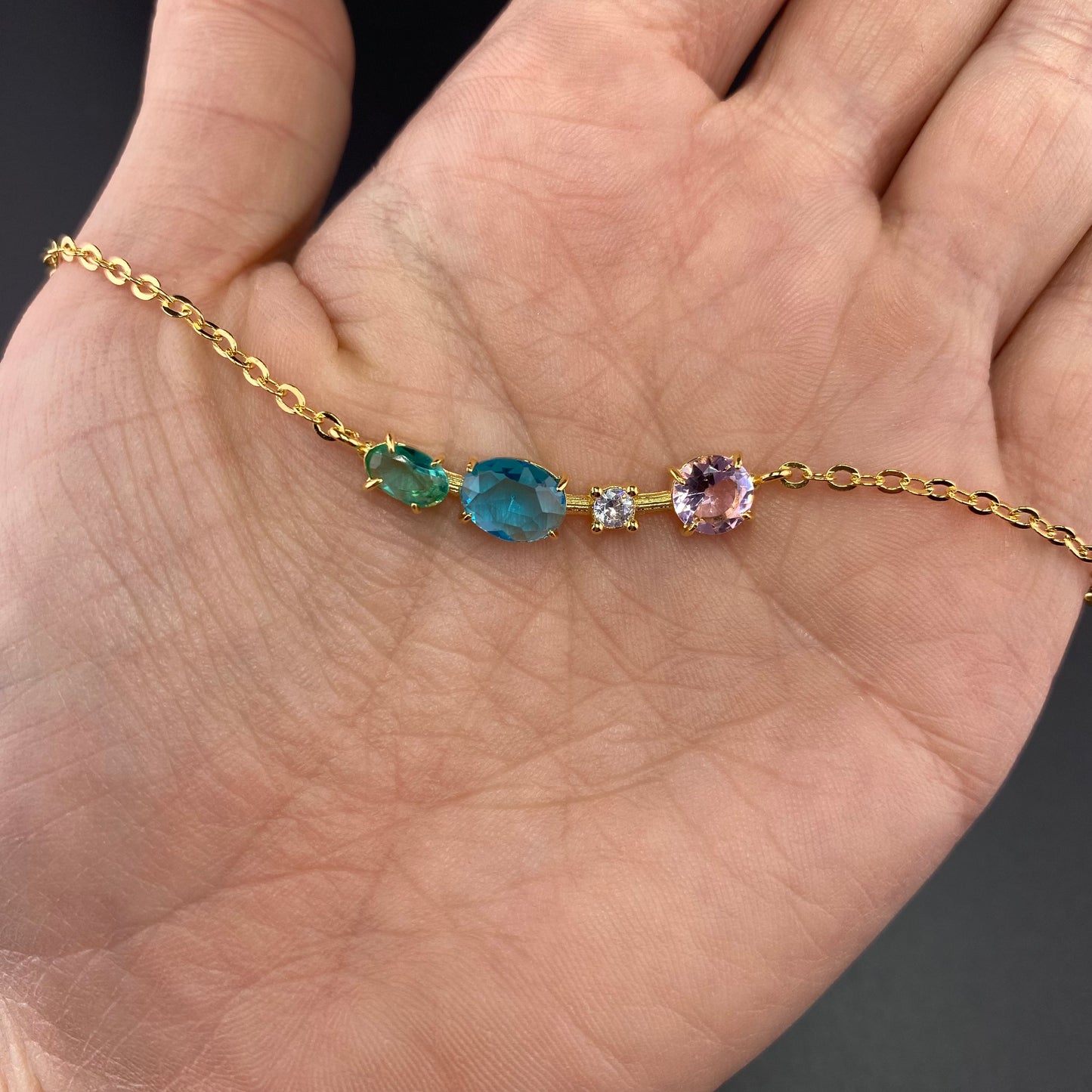 Delicate Stones Necklace