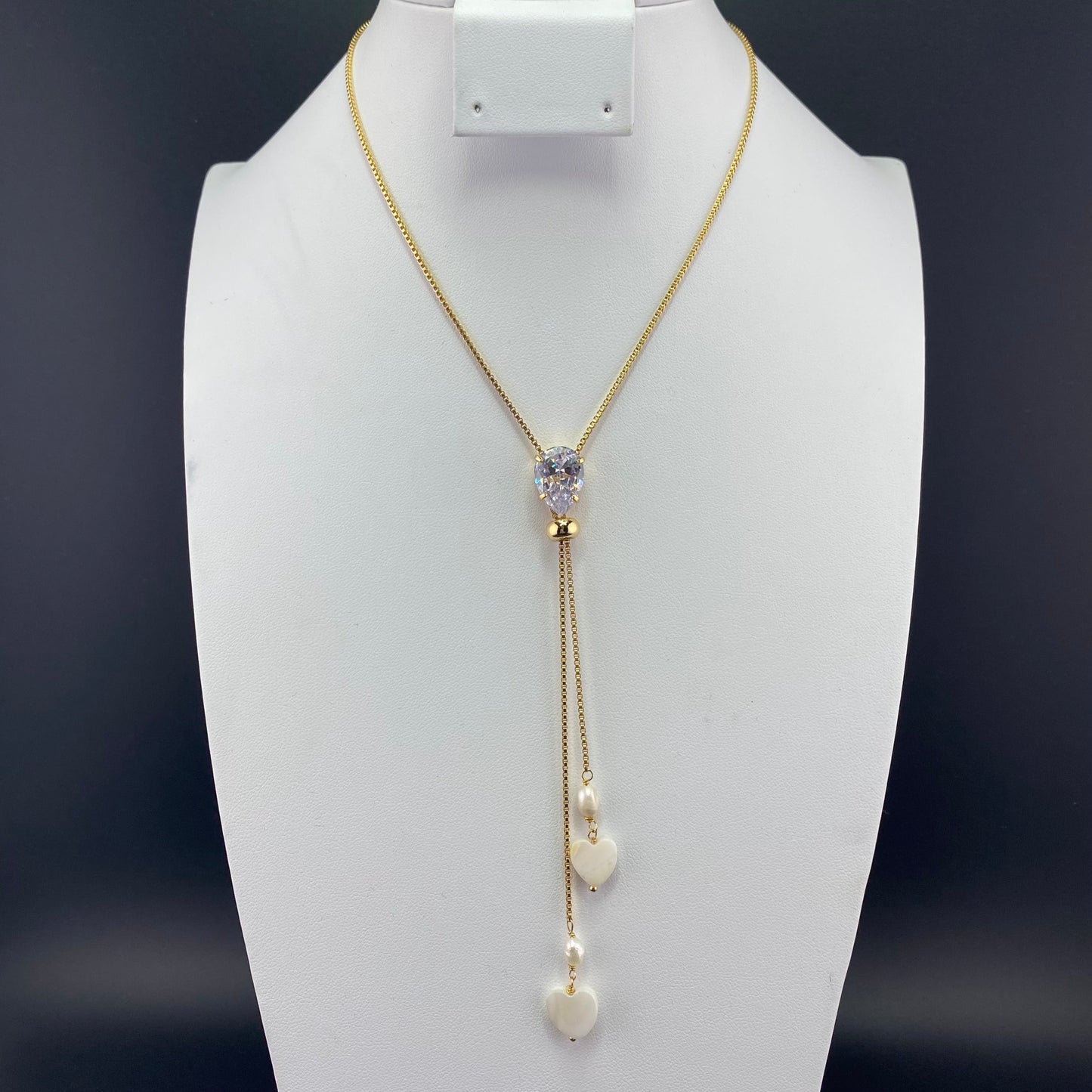 Drop Tie Necklace