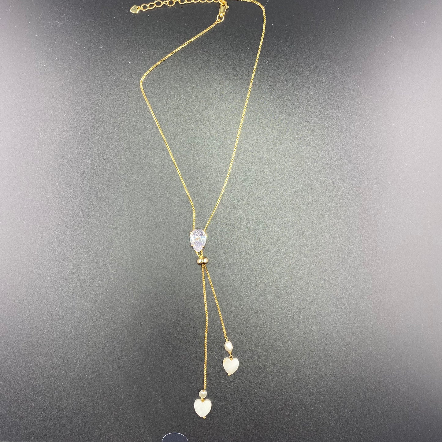 Drop Tie Necklace