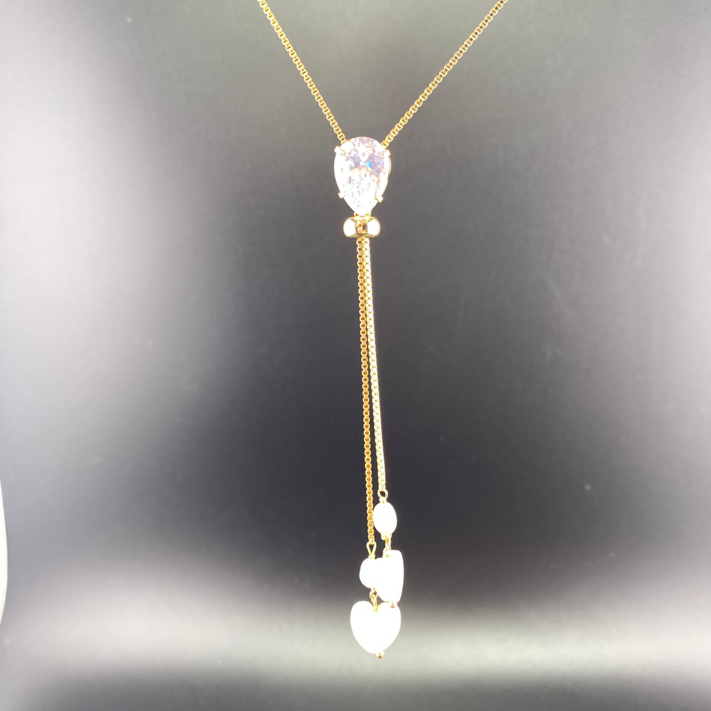 Drop Tie Necklace