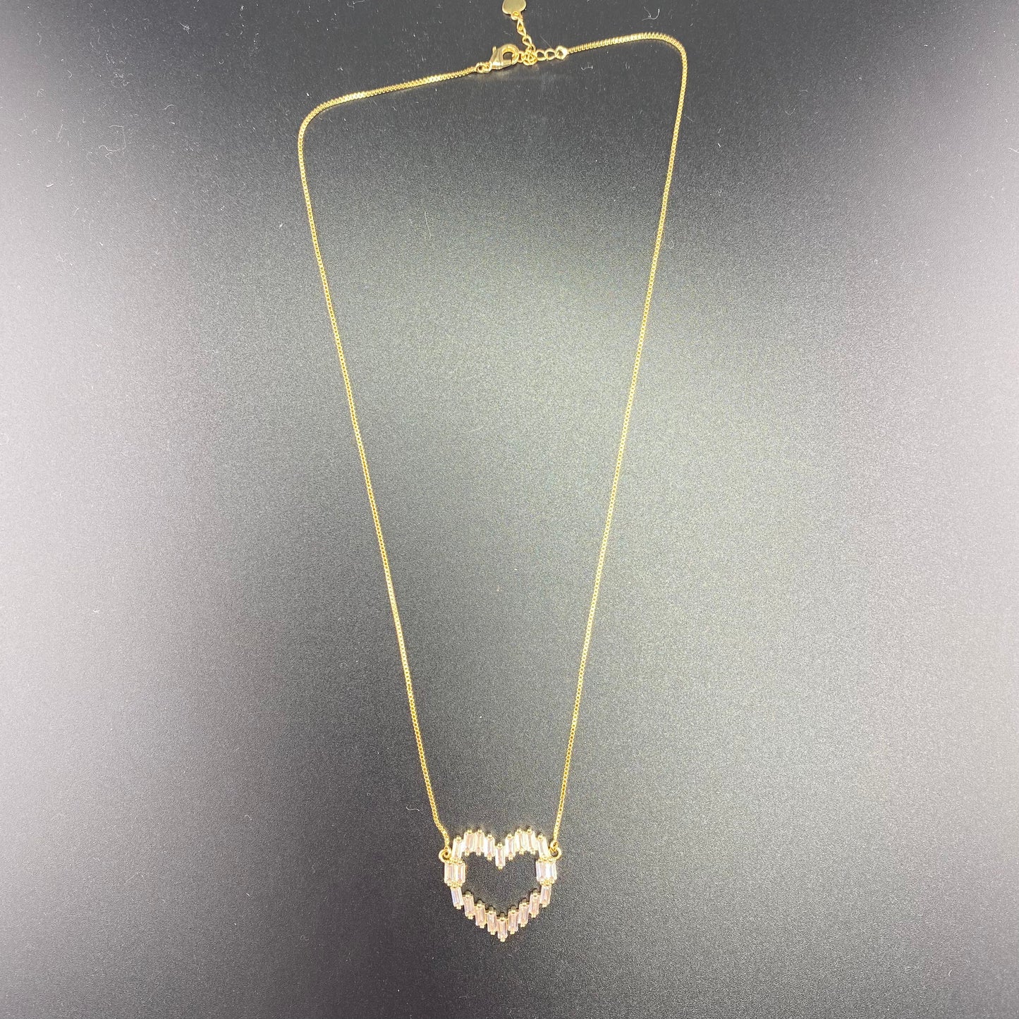 Zirconia Heart Necklace