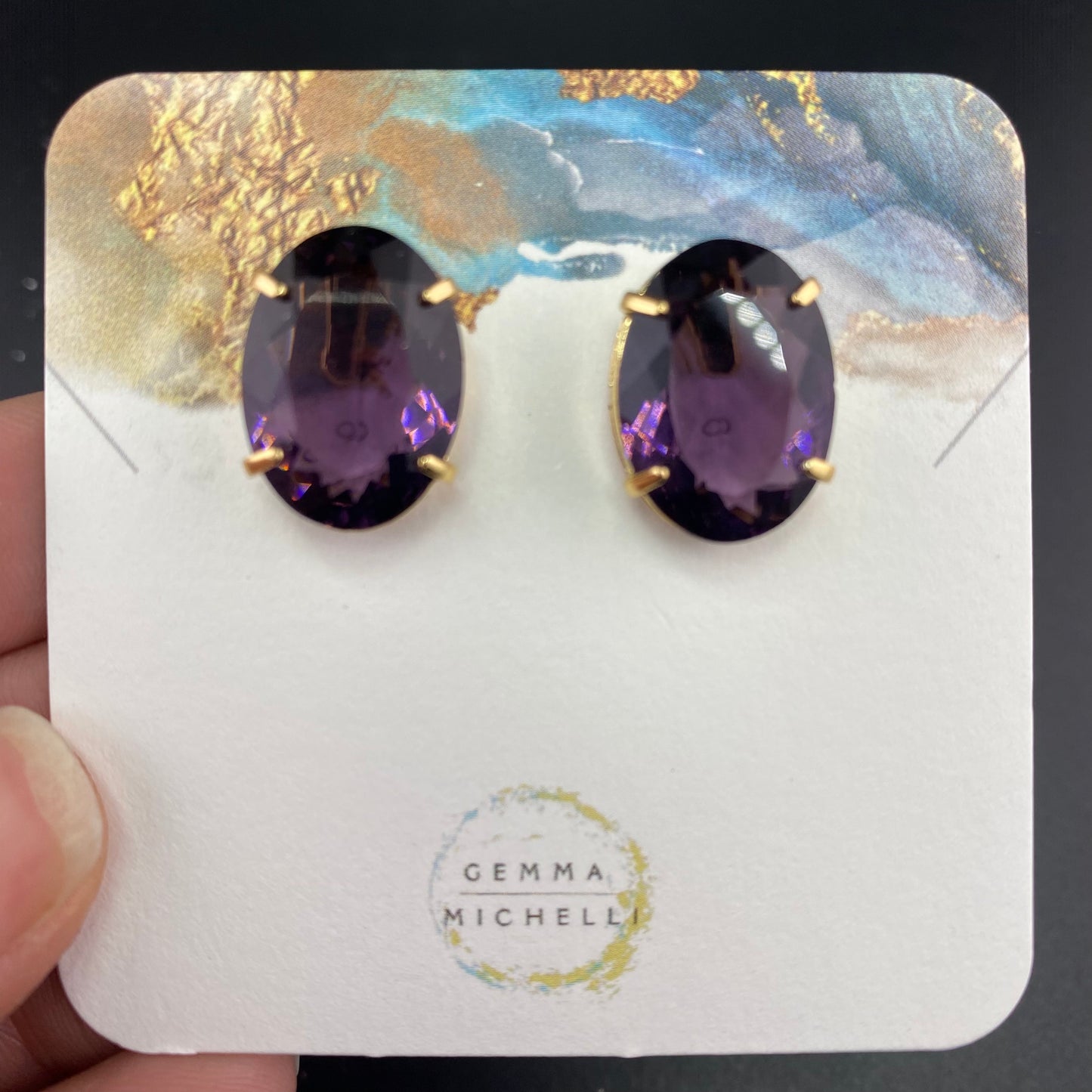 Classic Oval Earrings