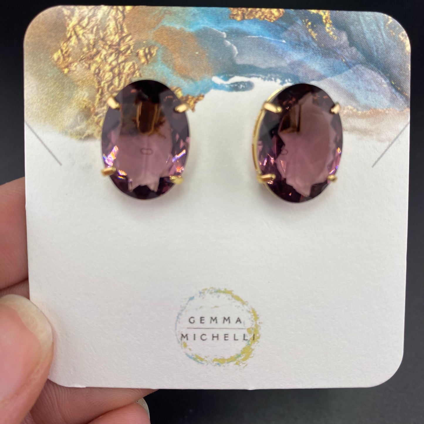 Classic Oval Earrings