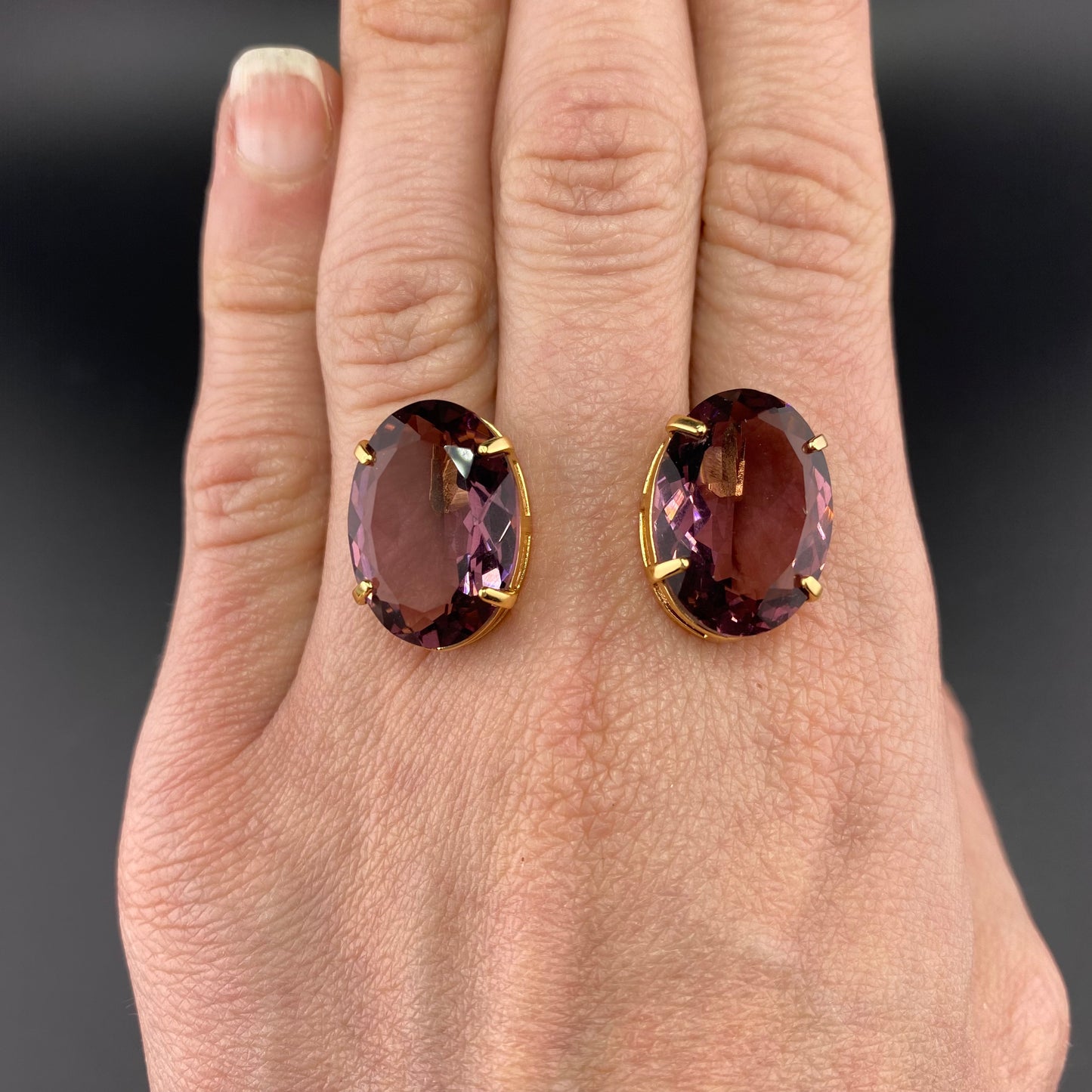 Classic Oval Earrings