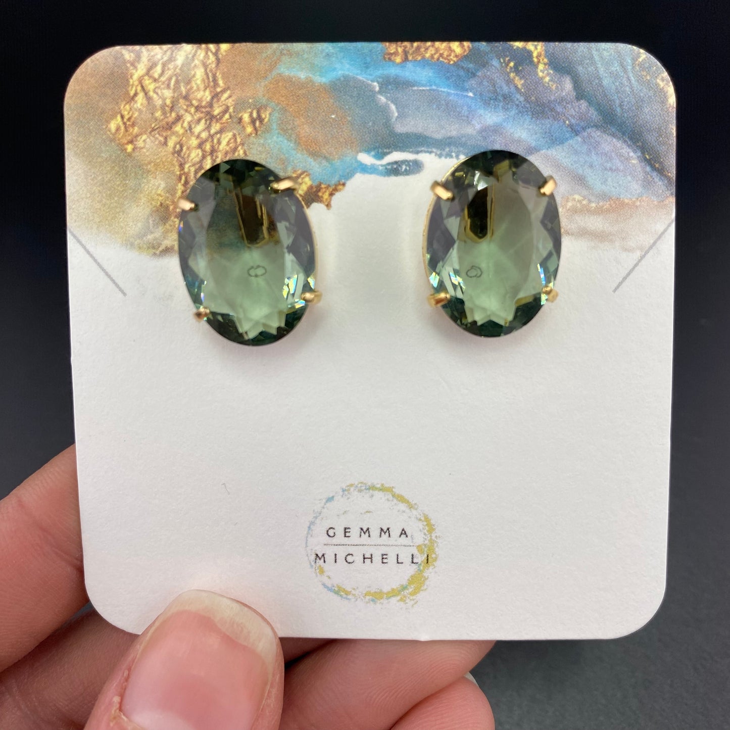 Classic Oval Earrings