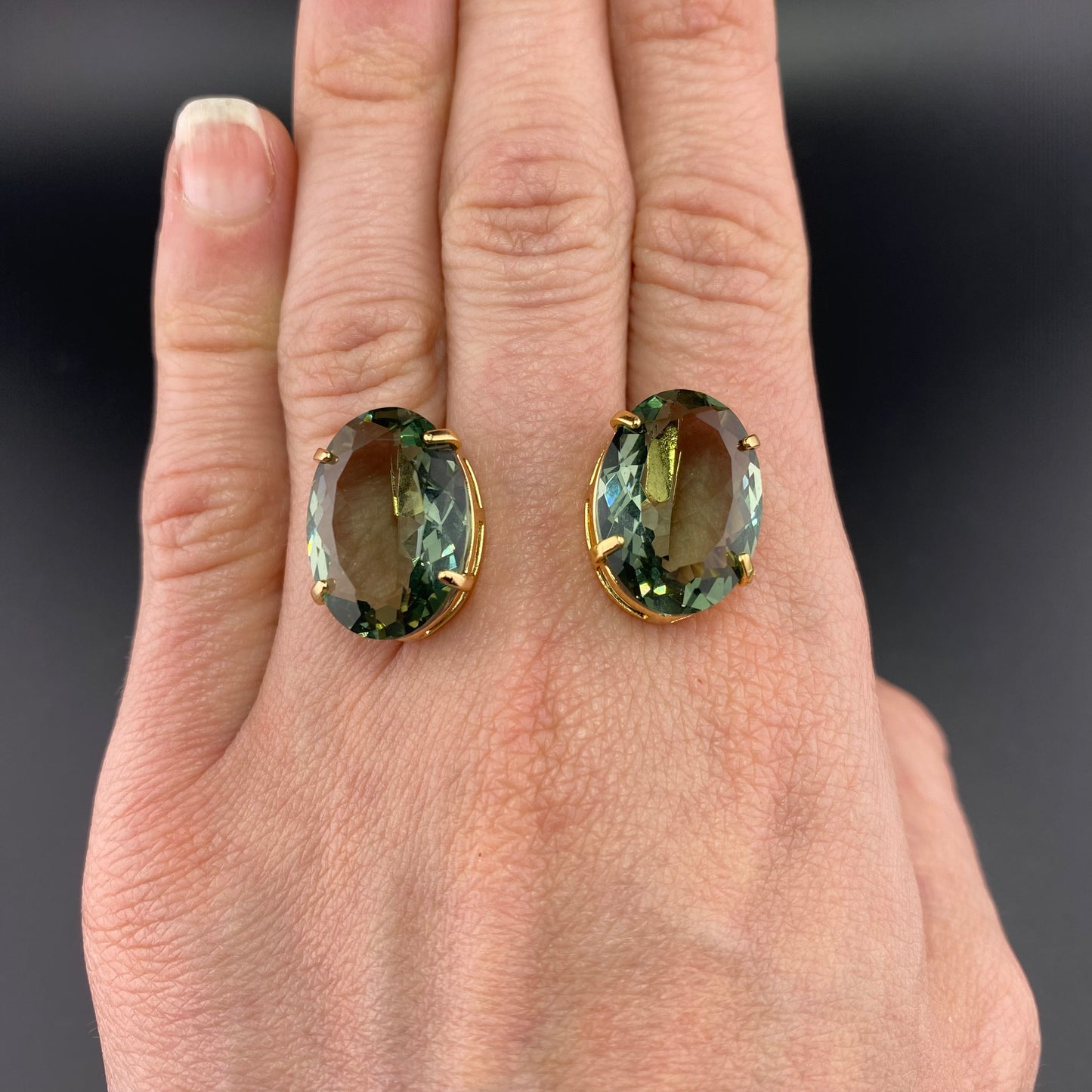 Classic Oval Earrings