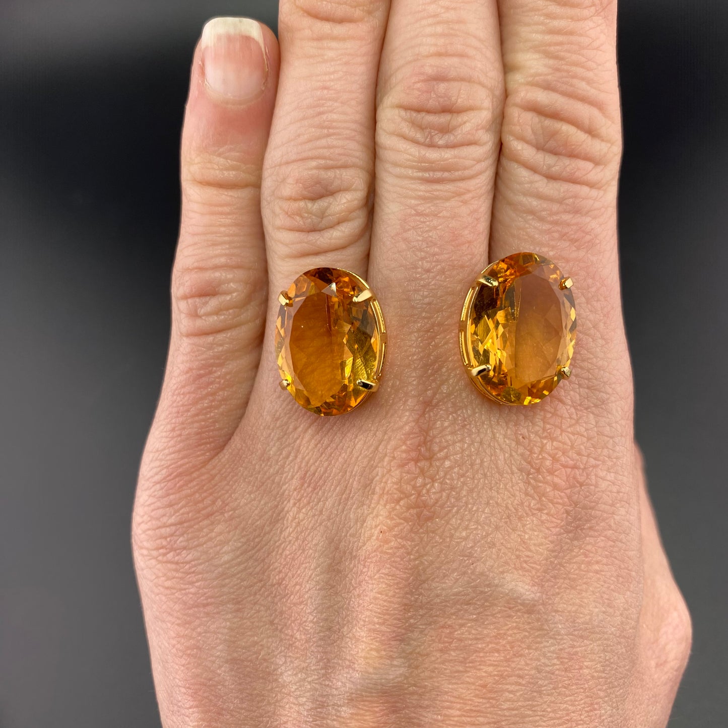 Classic Oval Earrings