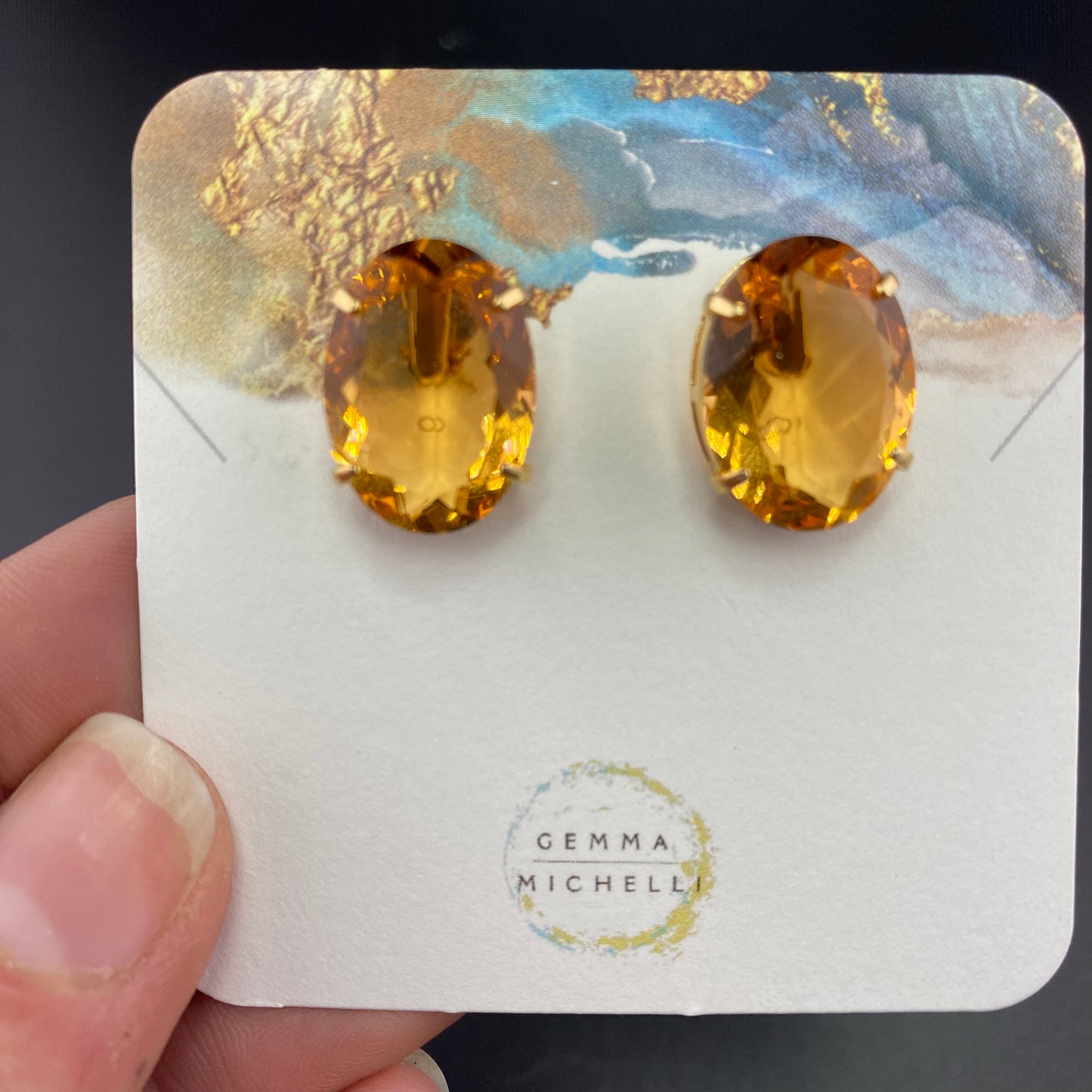Classic Oval Earrings