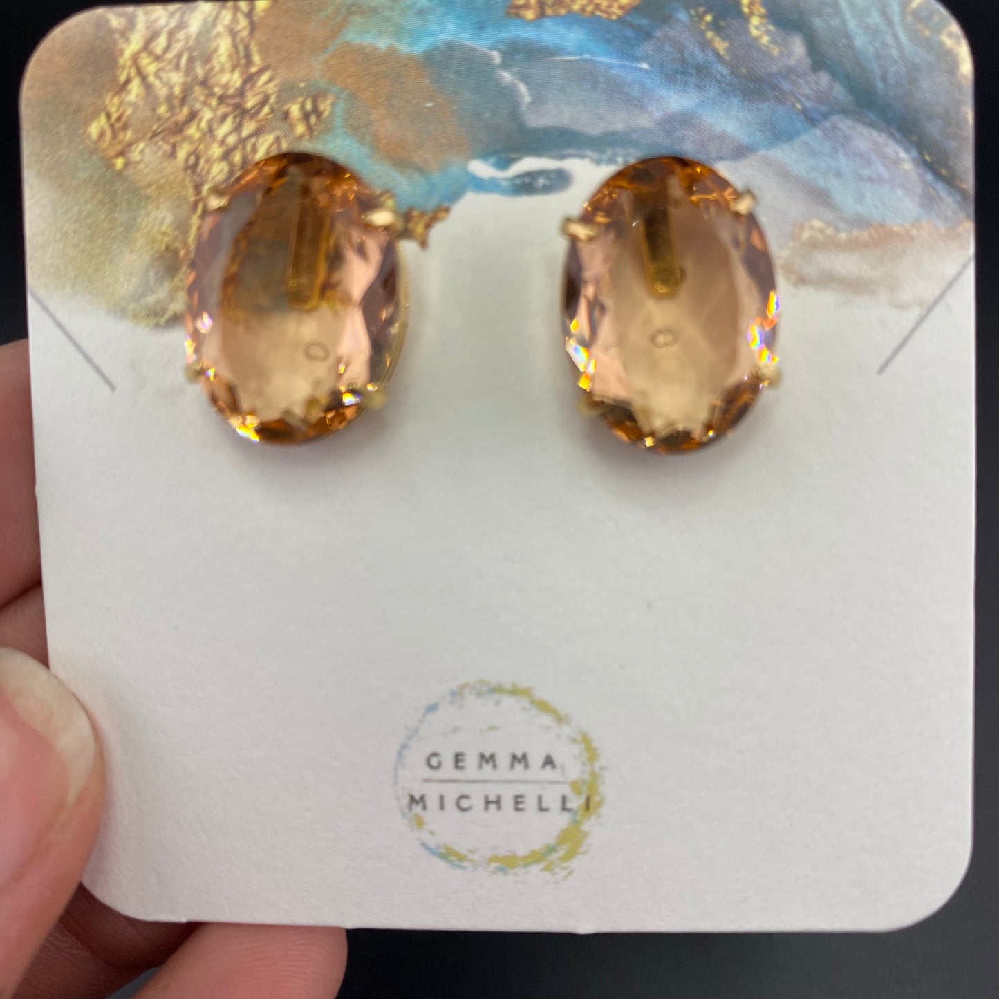 Classic Oval Earrings
