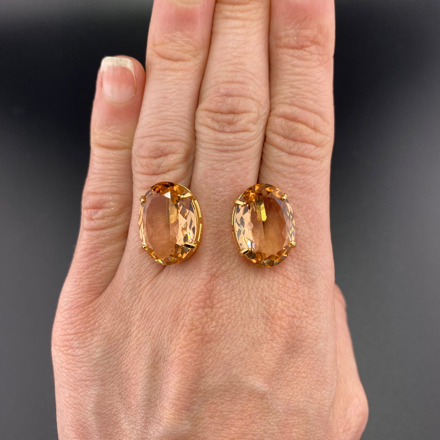 Classic Oval Earrings