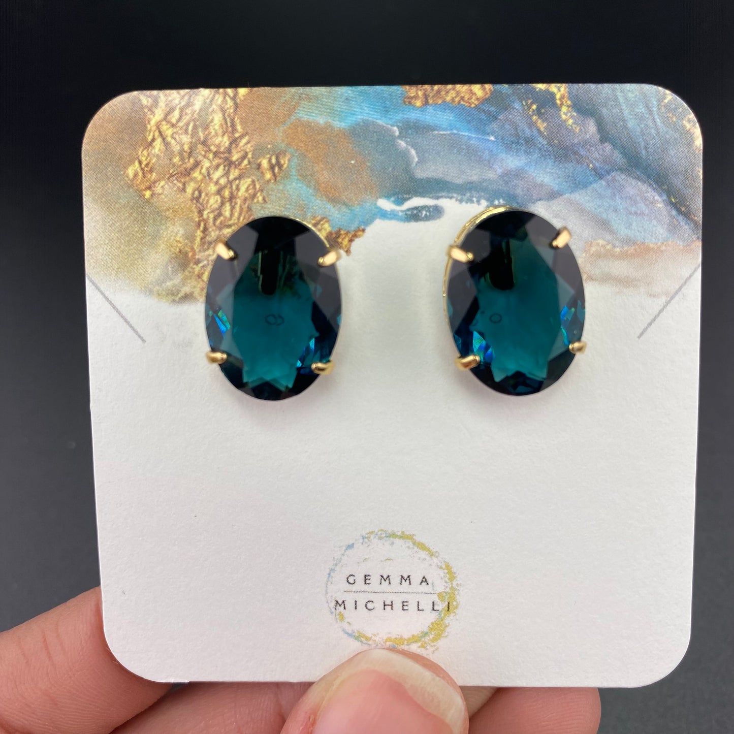 Classic Oval Earrings