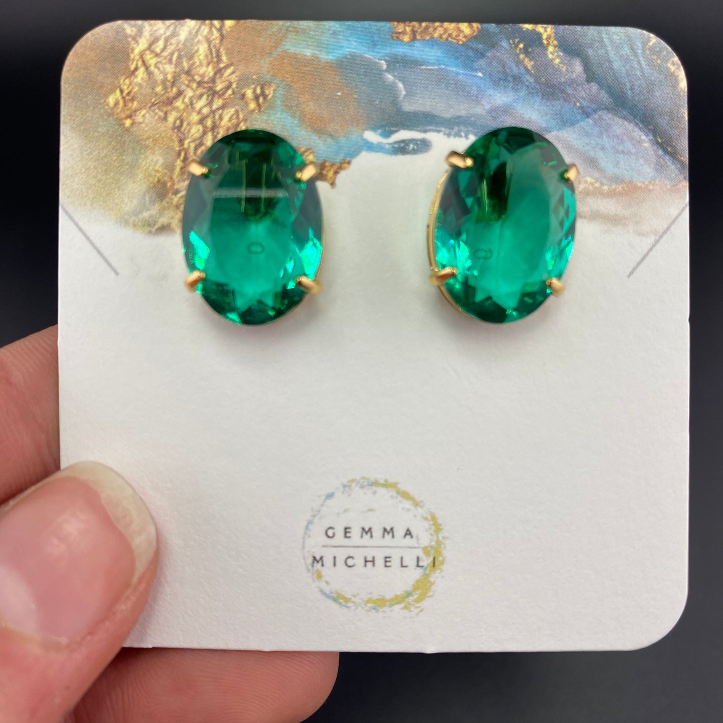 Classic Oval Earrings