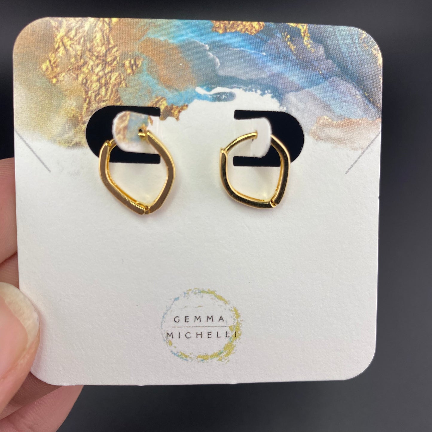 Small Delicate Hoop Earrings