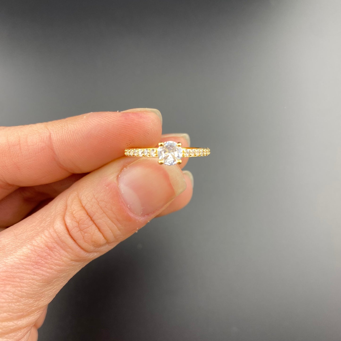 Zirconia Solitaire