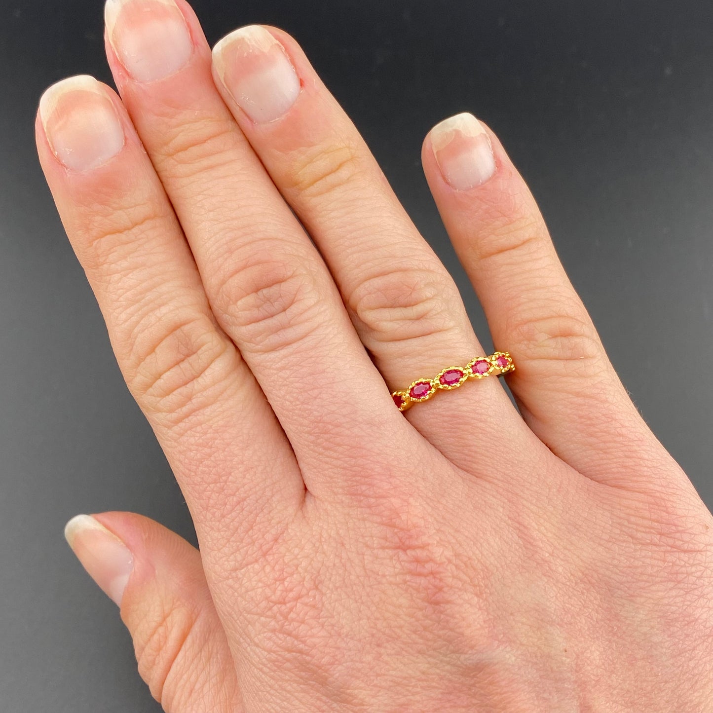Spring Crown Ring