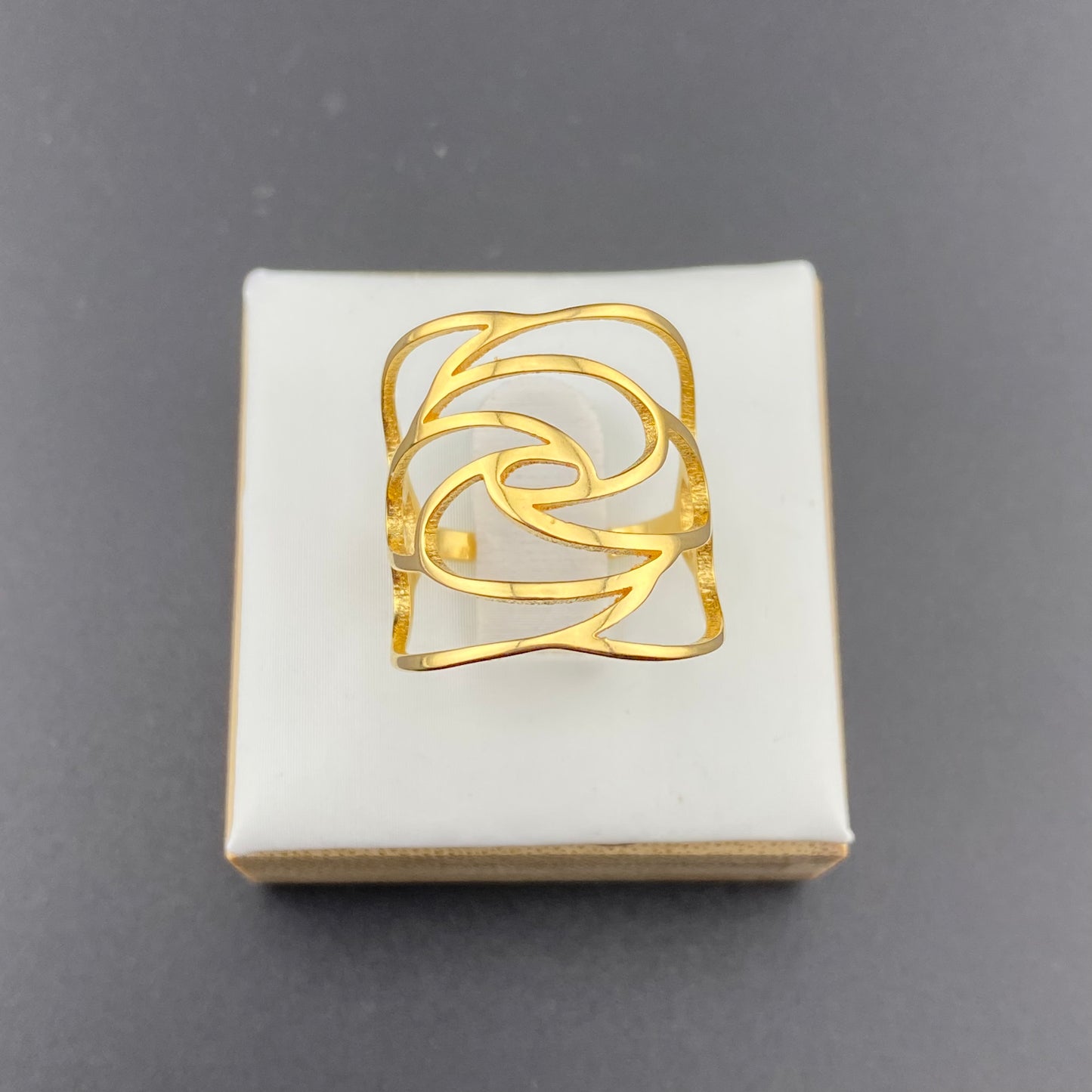 Organic Flower Ring