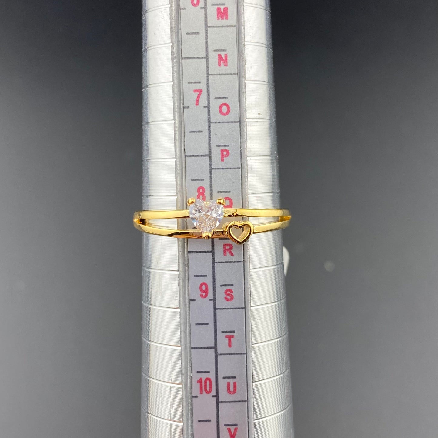 Two Beating Hearts Ring