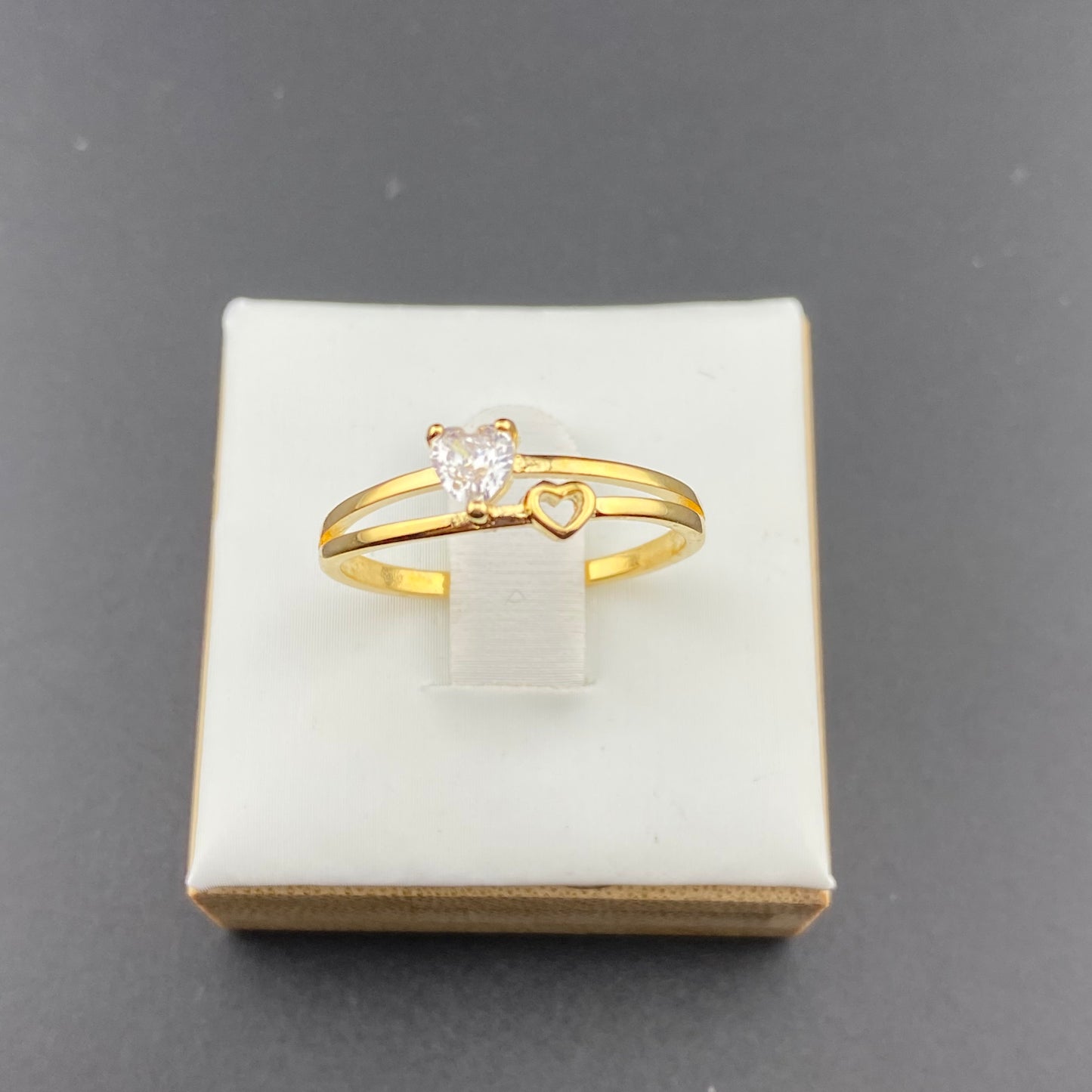 Two Beating Hearts Ring