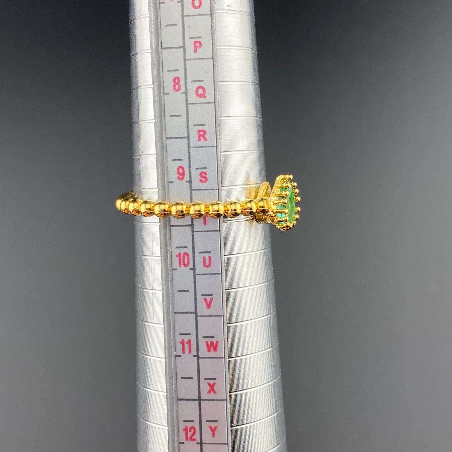 Bubbly Band Drop Ring