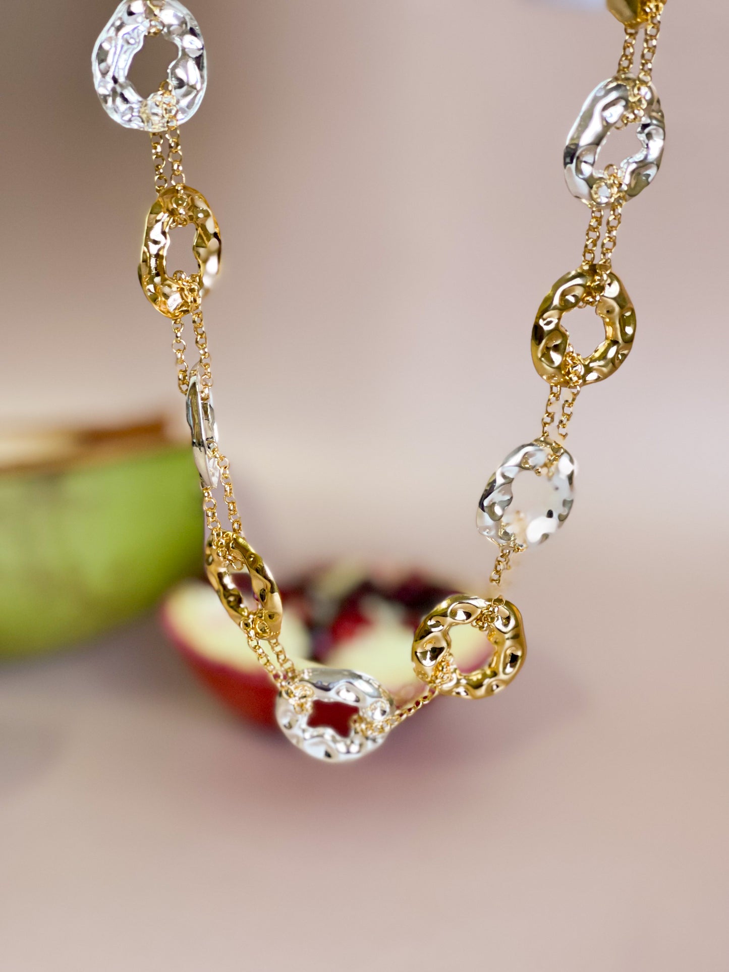 Dented Necklace