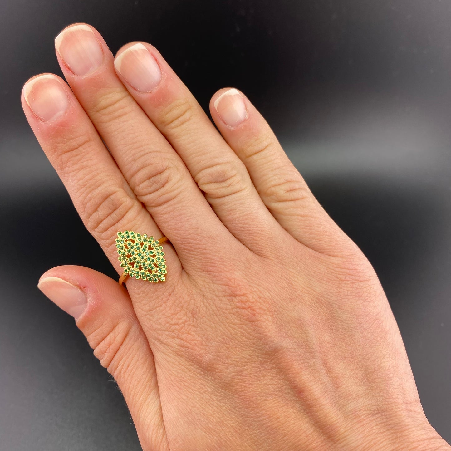 Oriental Lozenge Ring