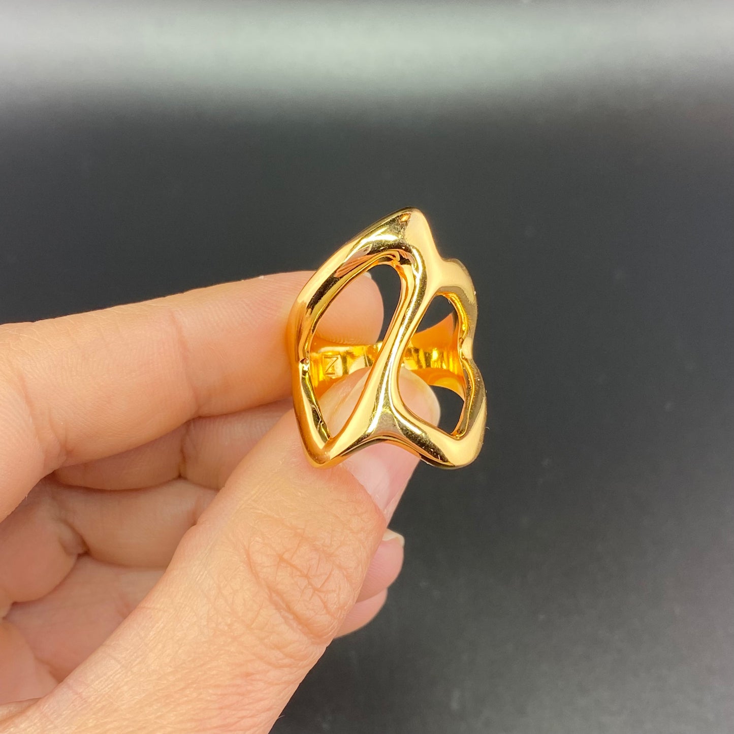 Organic Lines Ring
