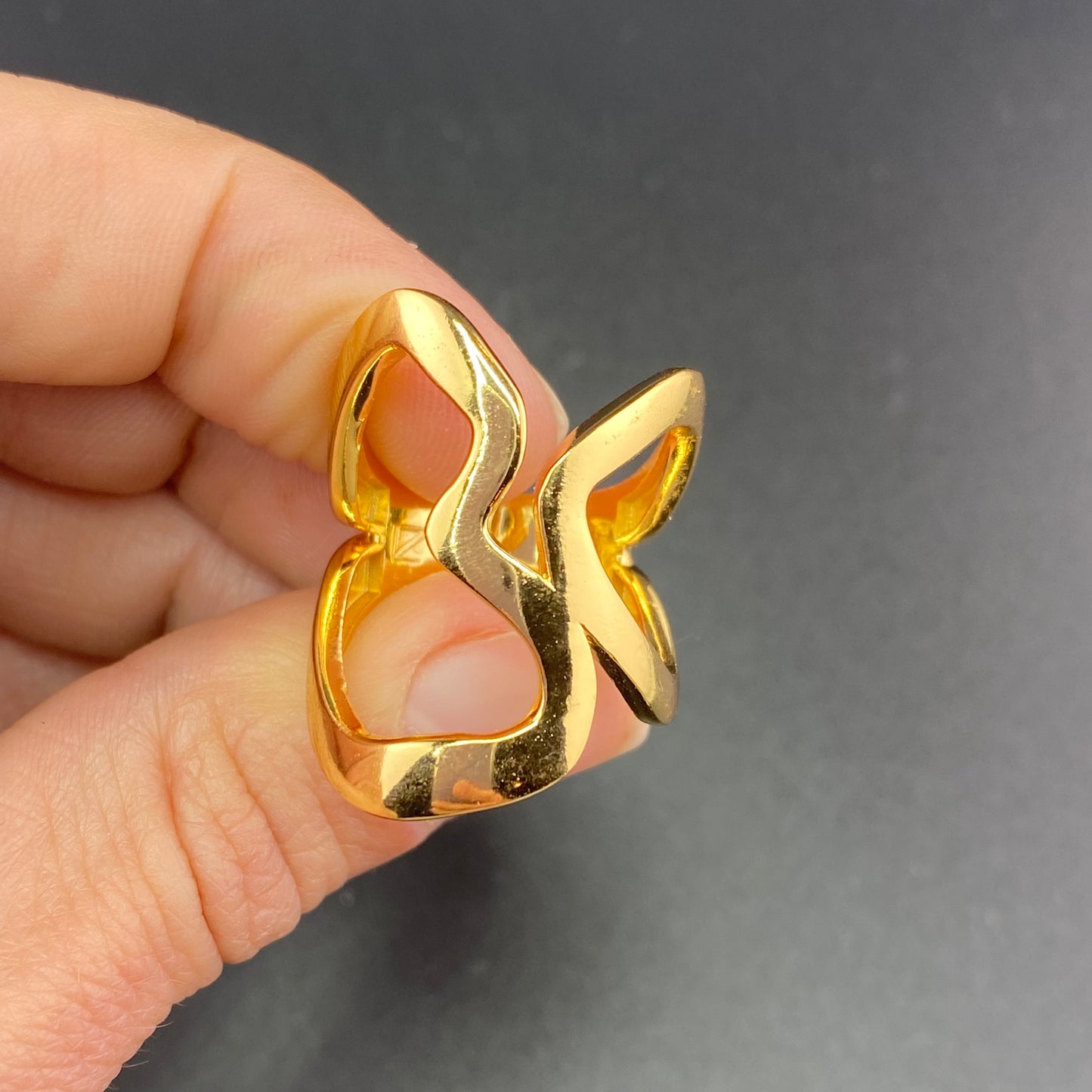 Organic Lines Ring