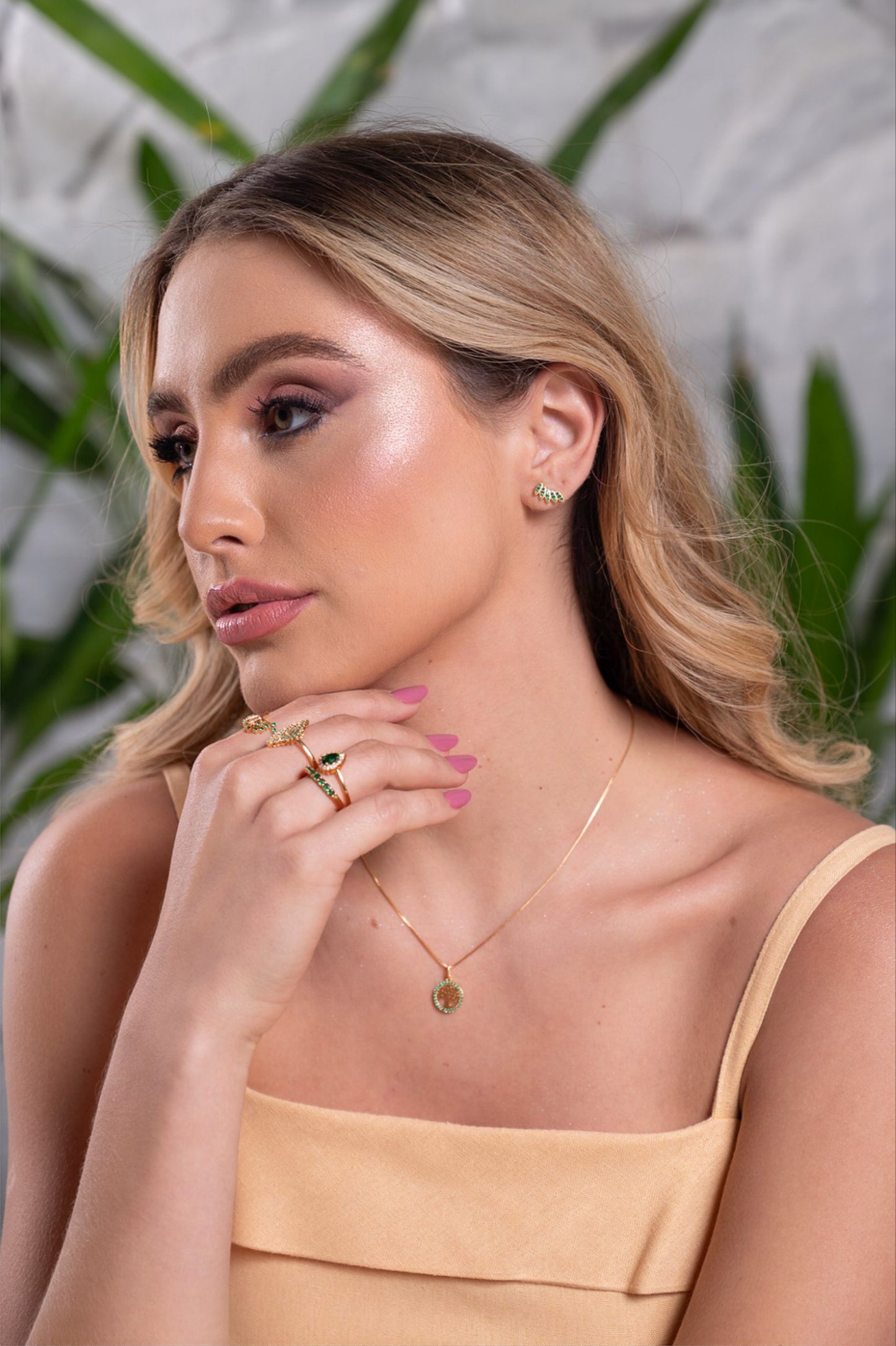 Angel Wing Stud Earrings