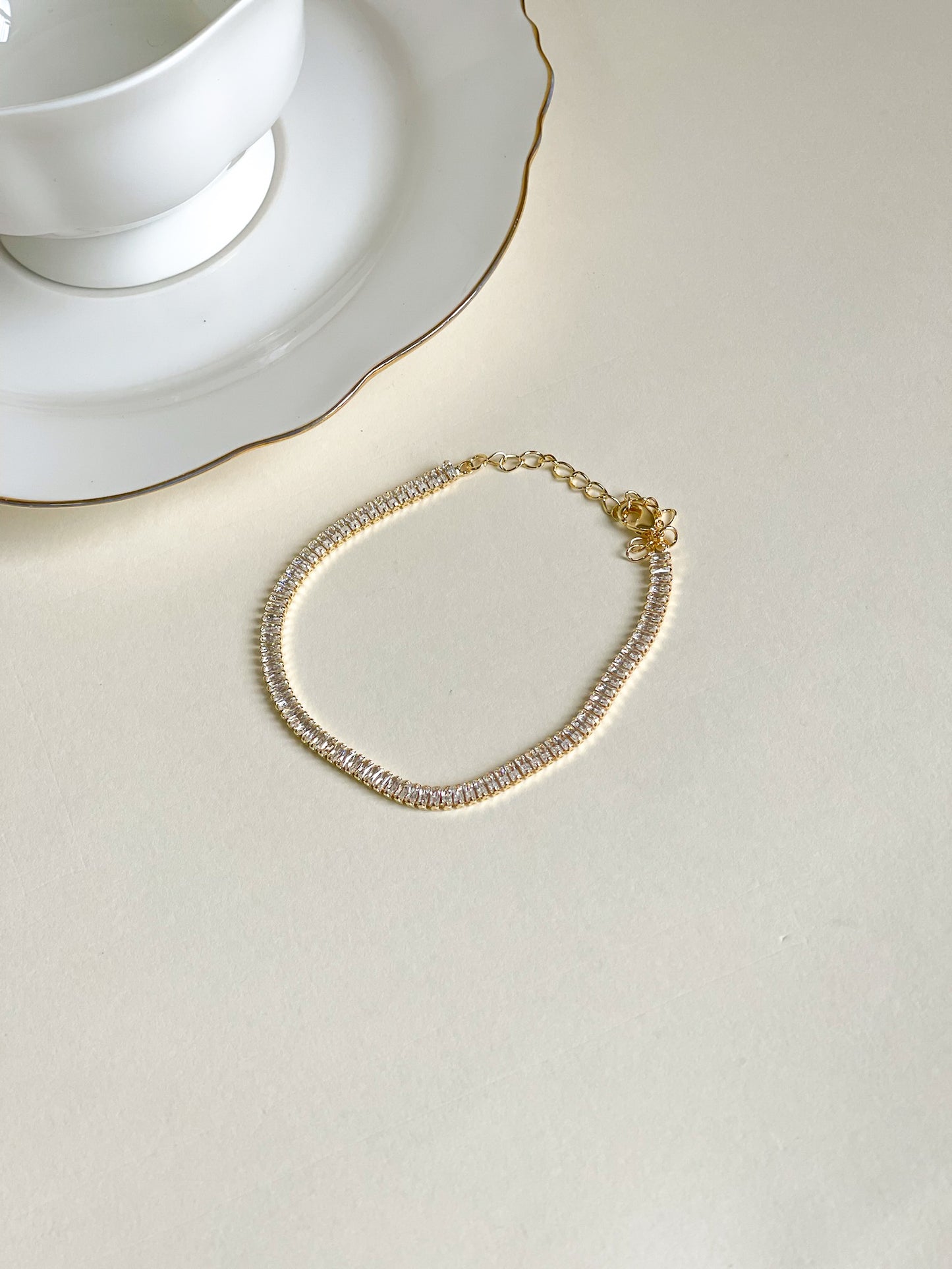 Baguette Riviera Bracelet